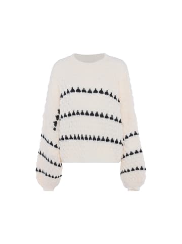 faina Sweater in WOLLWEISS