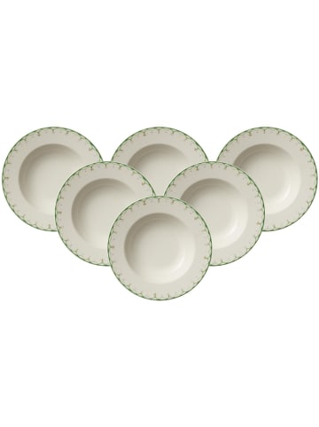 Villeroy & Boch 6er Set Suppenteller Colourful Spring in Bunt ø 24,7 cm in bunt