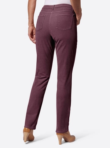 WITT WEIDEN Feincord-Hose in burgund