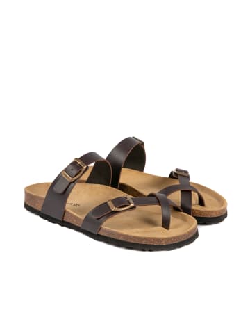 babunkers Pantoletten  in braun