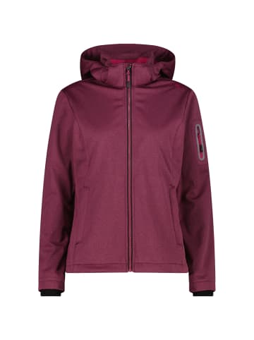 Campagnolo WOMAN JACKET ZIP HOOD in Dunkelrot422