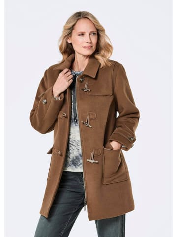 GOLDNER Kurzgröße:  Dufflecoat Dufflecoat in braun