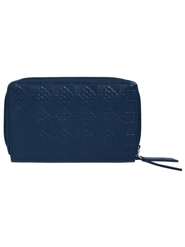 Bruno Banani Geldbörse echt Leder in blau