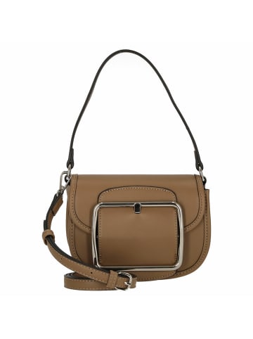 Seidenfelt Grurup - Schultertasche 26 cm in smooth Toffee