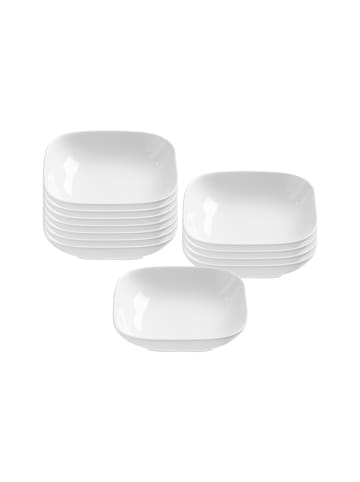 Ritzenhoff & Breker 12er Set Dipschalen Arena ø 7 cm weiß in weiß