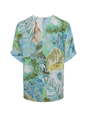 EMILY VAN DEN BERGH  Blusenshirt in türkis mehrfarbig