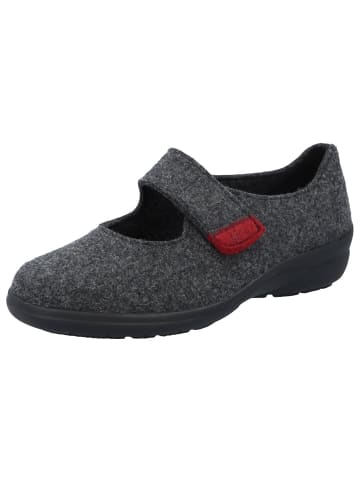 Solidus Hausschuhe Damen Maike - Weite M in Grau