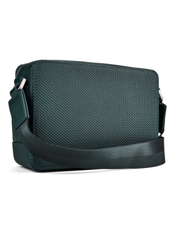 Lacoste Chantaco Umhängetasche Leder 20.5 cm varech