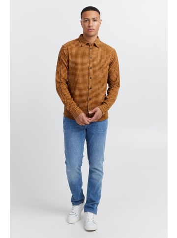 BLEND Langarmhemd Shirt 20714317 in braun