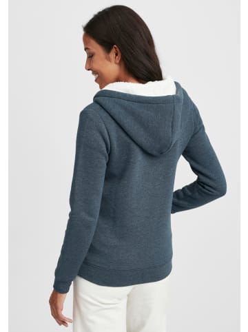 Oxmo Kapuzensweatjacke in blau