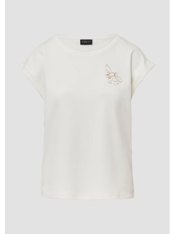 s.Oliver T-Shirt in 02D0_ecru