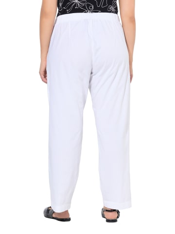 Ulla Popken Chino in schneeweiß