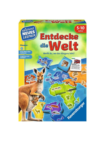 Ravensburger Legespiel Entdecke die Welt 5-10 Jahre in bunt