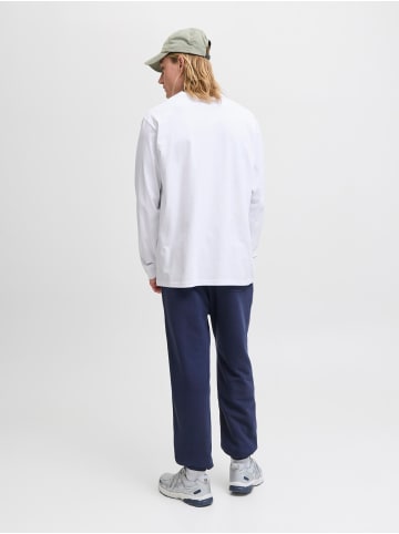 Jack & Jones Langarm-T-Shirt in White
