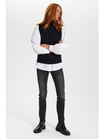 SAINT TROPEZ Strickweste MilaSZ Classic fit in Night Sky