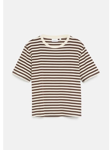 comma T-Shirt in 89G0_dunkelbraun