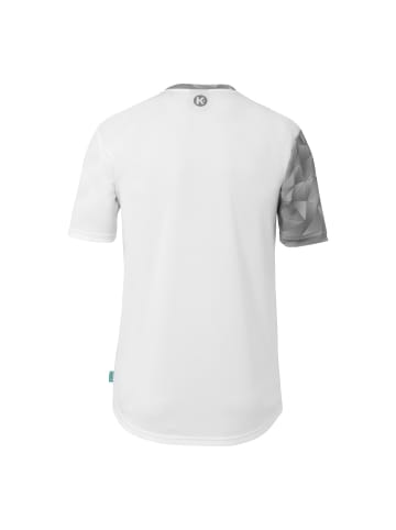 Kempa Trainings-T-Shirt Athletics 29 in weiß/steingrau