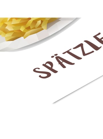 Poster & Frame Poster Ich finde, dass du echt SPÄTZLE bist!