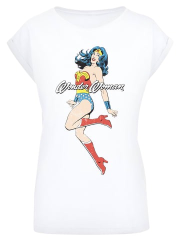F4NT4STIC T-Shirt DC Comics Wonder Woman Jump in weiß