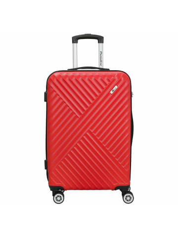 Paradise by CHECK.IN Kingston - 4-Rollen-Trolley 67 cm (lila) in rot