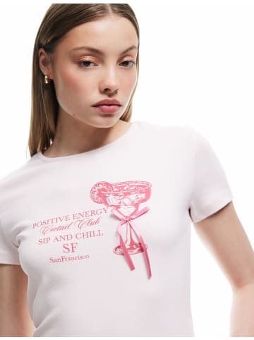 KOTON TSHIRT SS in Rosa