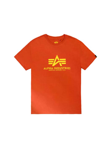 Alpha Industries T-Shirt in rot