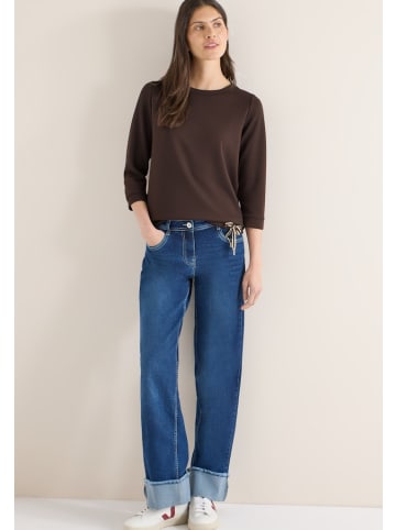 Cecil Soft Touch Shirt in Braun