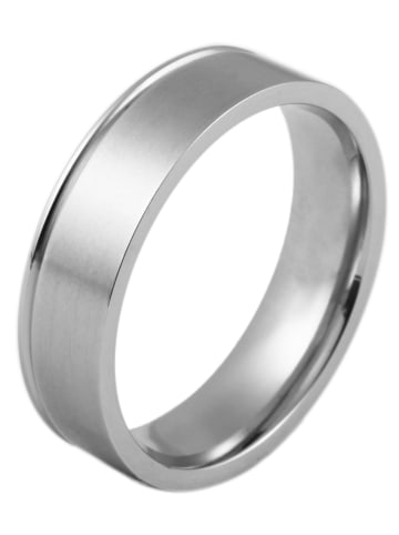 Adeliás Herren Ring aus Edelstahl in silber