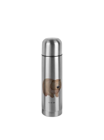 Mr. & Mrs. Panda Thermoskanne Wombat ohne Spruch in Transparent