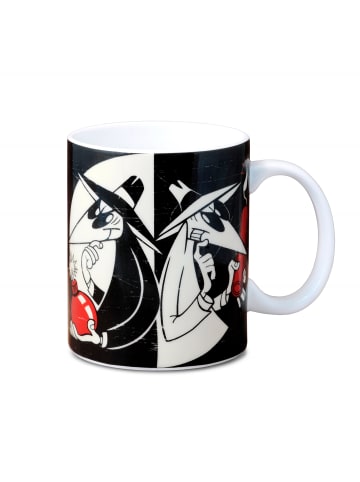 Logoshirt Tasse Spy vs. Spy in schwarz