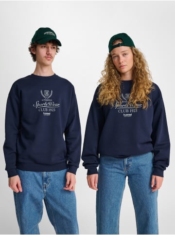 Hummel Sweatshirt Hmlloose Erwachsene in DRESS BLUES