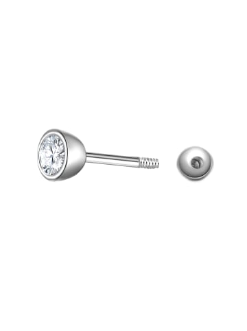 Glanzstücke München Ohrringe aus Sterling Silber mit Zirkonia in silber