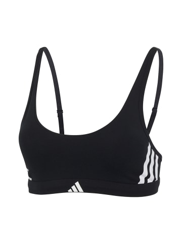 adidas Bustier Scoop Bralette - Sport Active Essentials in Black