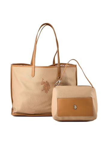 U.S. Polo Assn. Surrey Shopper Tasche 40 cm in natural