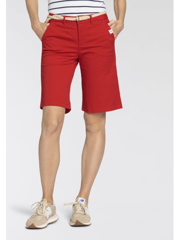Delmao Chinoshorts in rot