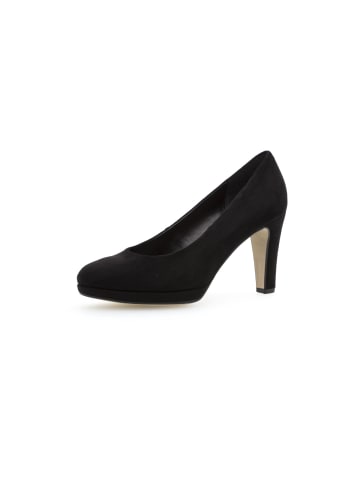 Gabor Fashion Plateau Pumps in Schwarz