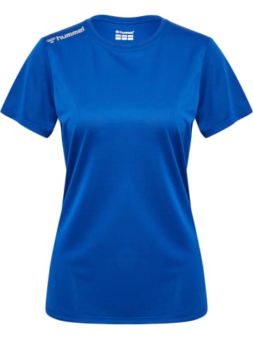 Hummel Hummel T-Shirt S/S Hmlrun Laufen Damen Atmungsaktiv Leichte Design in TRUE BLUE