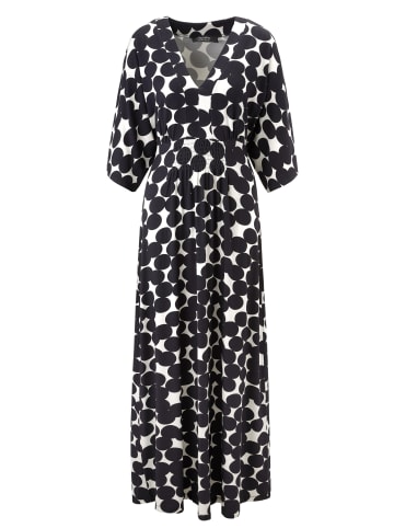 Aniston SELECTED Maxikleid in marine-weiß