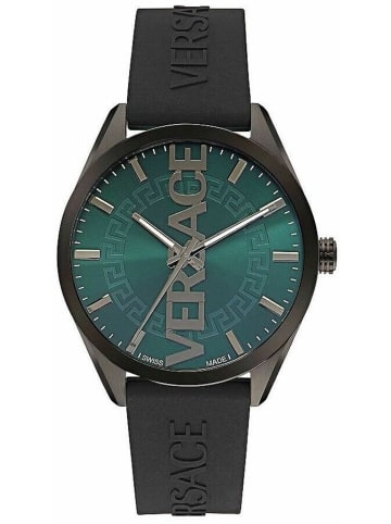 Versace Analoguhr für Herren in Schwarz