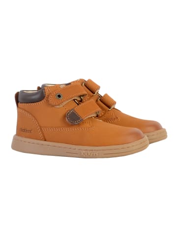 Kickers Tackesay-Sneaker aus Leder für Kinder Braun