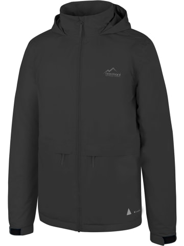 Normani Outdoor Sports Kinder Regenjacke mit Fleecefutter Taunton in Schwarz