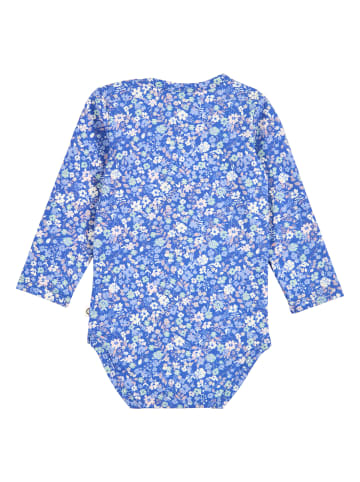 müsli Langarmbody in Azure blue/ Nectar/ Tofu