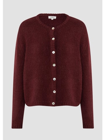 s.Oliver Strickjacke in 3902_bordeaux
