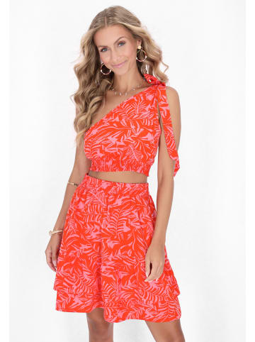 IZIA Women Top in orange pink