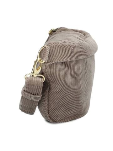 Zwei Mademoiselle.M Umhängetasche 40 cm in cord mocca