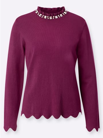 creation L Pullover in malve