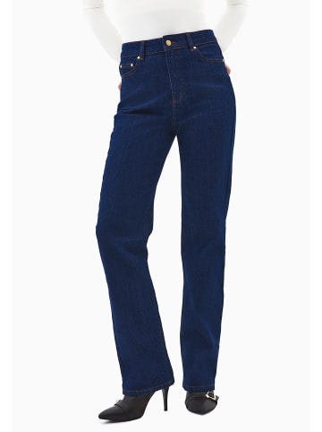 OXXO Röhrenhose DARK BLUE DENIM