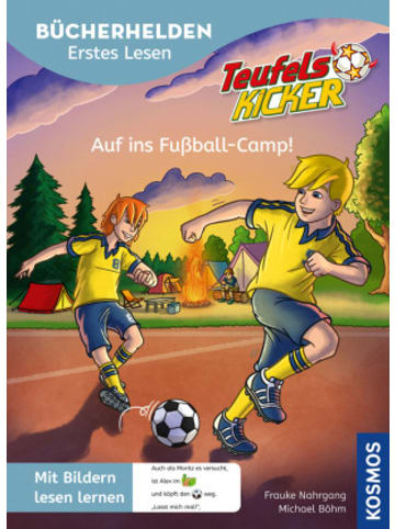 Kosmos Buch - Teufelskicker, Bücherhelden Erstes Lesen, Auf ins Fußball-Cam