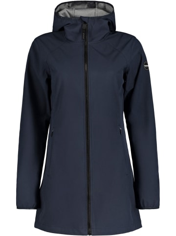 Icepeak Softshellparka Albany in Dunkelblau