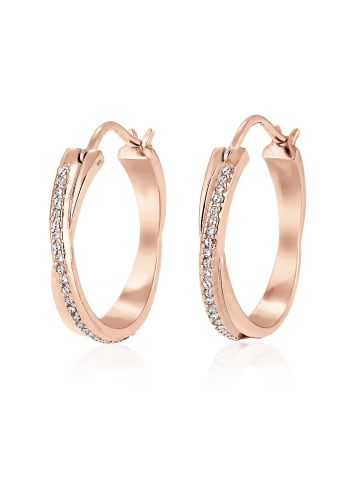 Elli Ohrringe 925 Sterling Silber in Rosegold